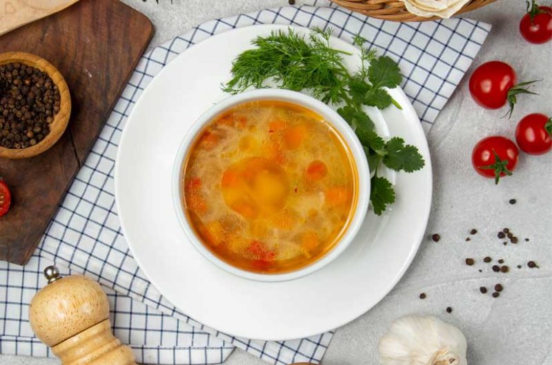 Receta de arroz caldoso con gallina de la abuela