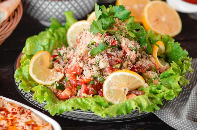 Receta de ensalada de cous cous con dátiles