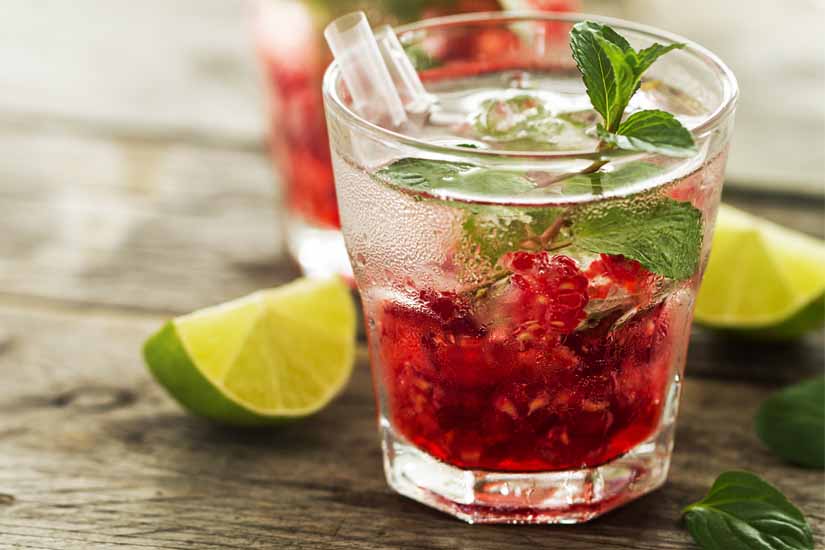 mojito de frutas receta