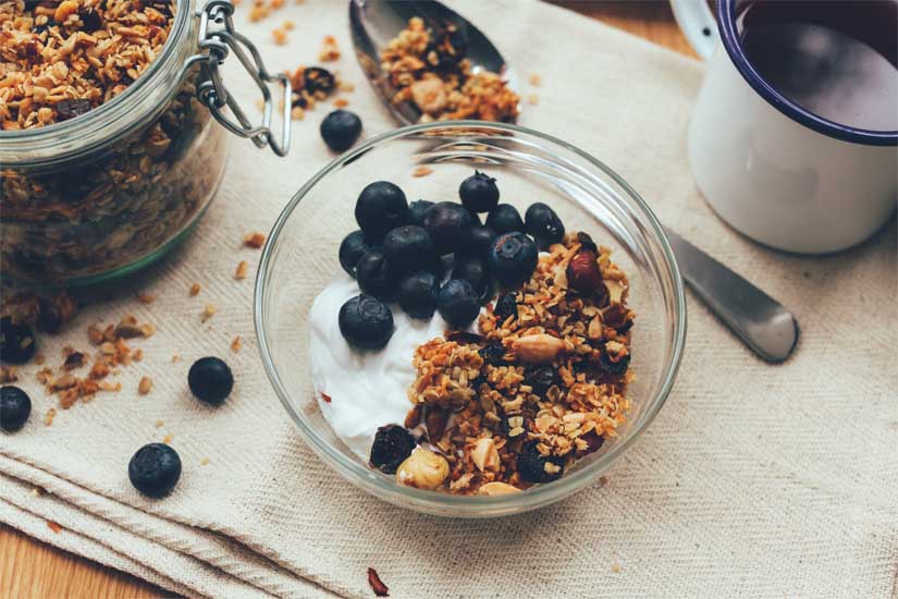 Receta de granola casera sin azúcar