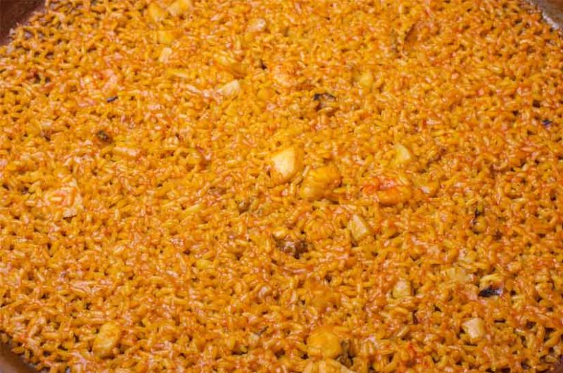 Receta de arroz a banda valenciano