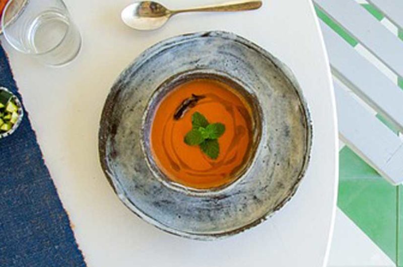 Receta de gazpacho andaluz casero