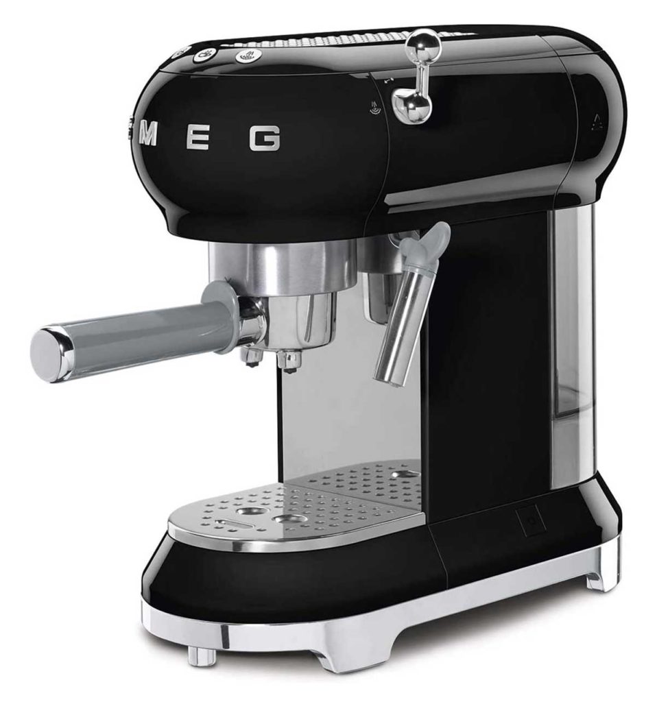 Máquina de café expreso ECF01BLEU Smeg. 